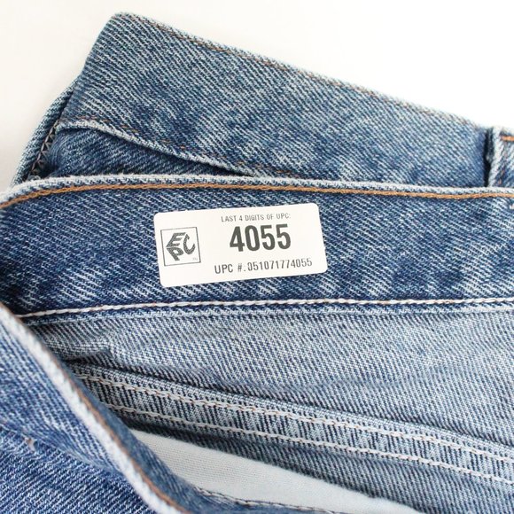 Men's Wrangler Rustler Denim Blue Jeans 46 x 30 - Picture 9 of 12